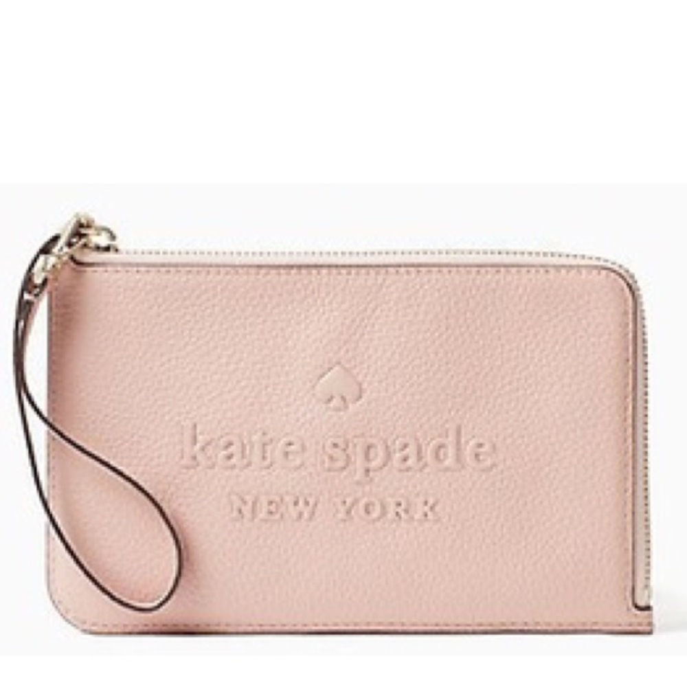 Kate Spade Med Sienne Wristlet Rosy Cheeks•NWT